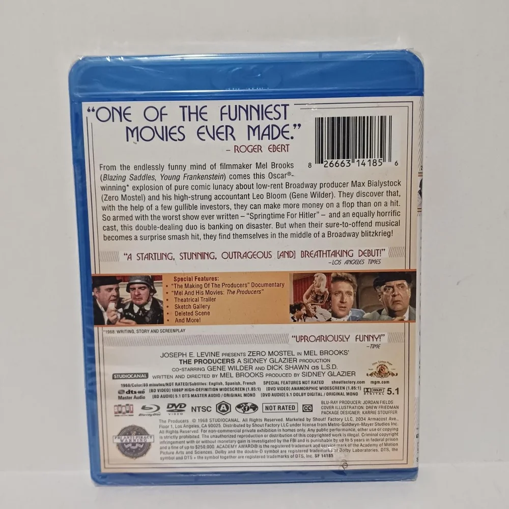 Blu-Ray The Producers Collector's Edition